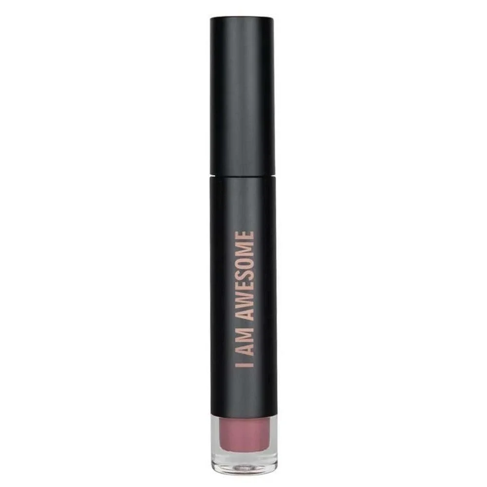 RealHer Moisturizing Lipgloss I Am Awesome Mauve Pink Vegan New
